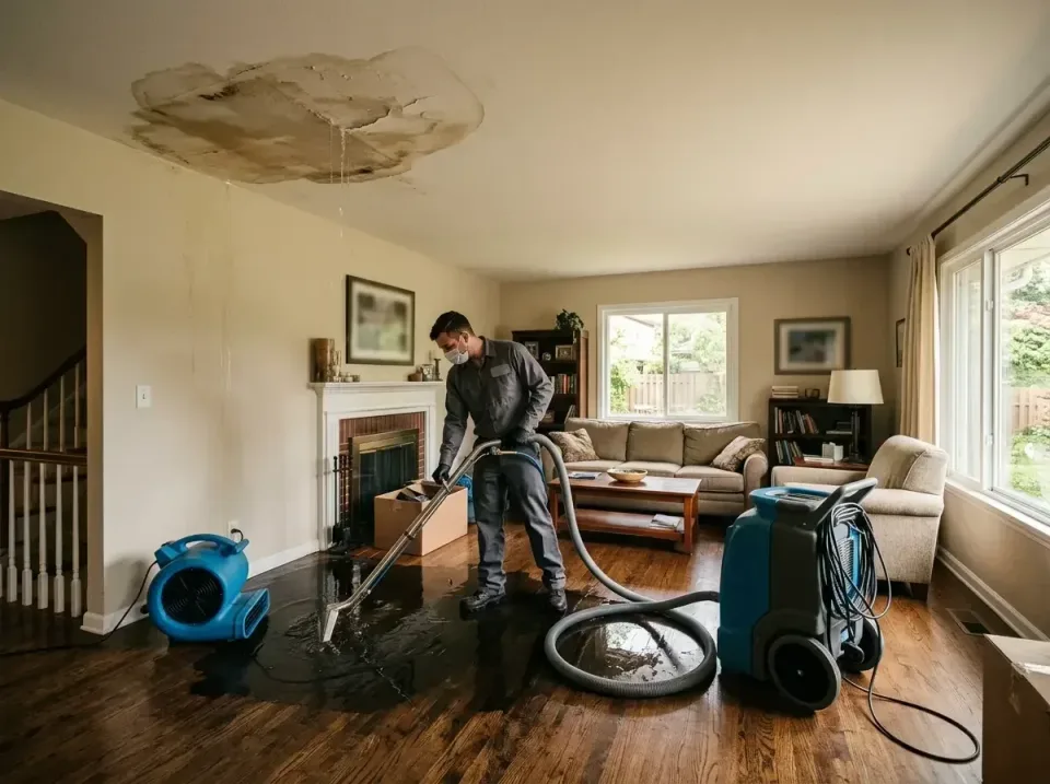attic-pipe-burst-ceiling-drip-008 — frequently asked questions, Water Damage Restoration & Carpet Care in Lyndhurst, OH